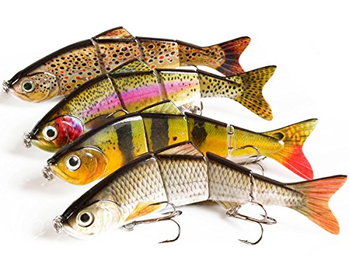 Leurre Wobbler Flottant Pour Brochet - Modèle P7806 - Couleur Variable - Neuf